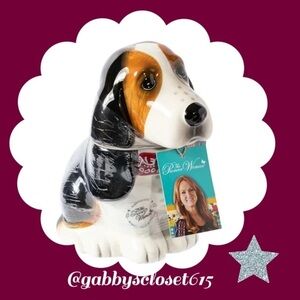 💋 New Pioneer Woman Henry Candy Jar - Hand Painted